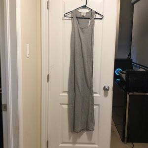 Grey Forever 21 maxi dress
